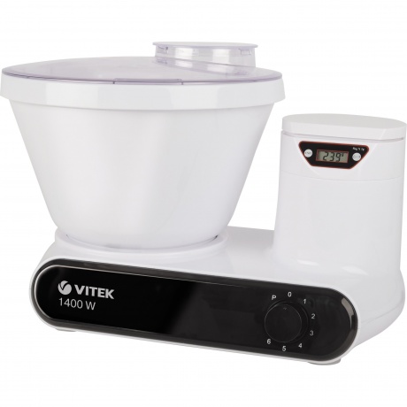 Кухонная машина Vitek VT-1442 1400Вт белый
Кухонная машина Vitek VT-1442 1400Вт белый