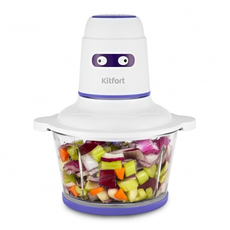 Измельчитель Kitfort КТ-3050-1 бело-фиолетовый
Измельчитель Kitfort КТ-3050-1 бело-фиолетовый
