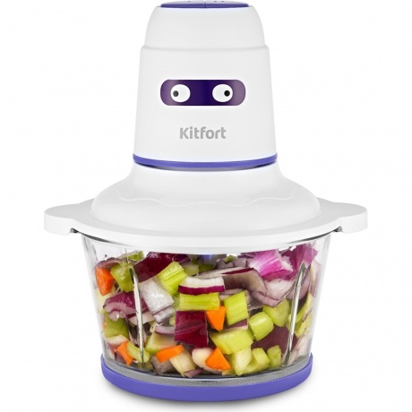 Измельчитель Kitfort КТ-3050-1 бело-фиолетовый
Измельчитель Kitfort КТ-3050-1 бело-фиолетовый