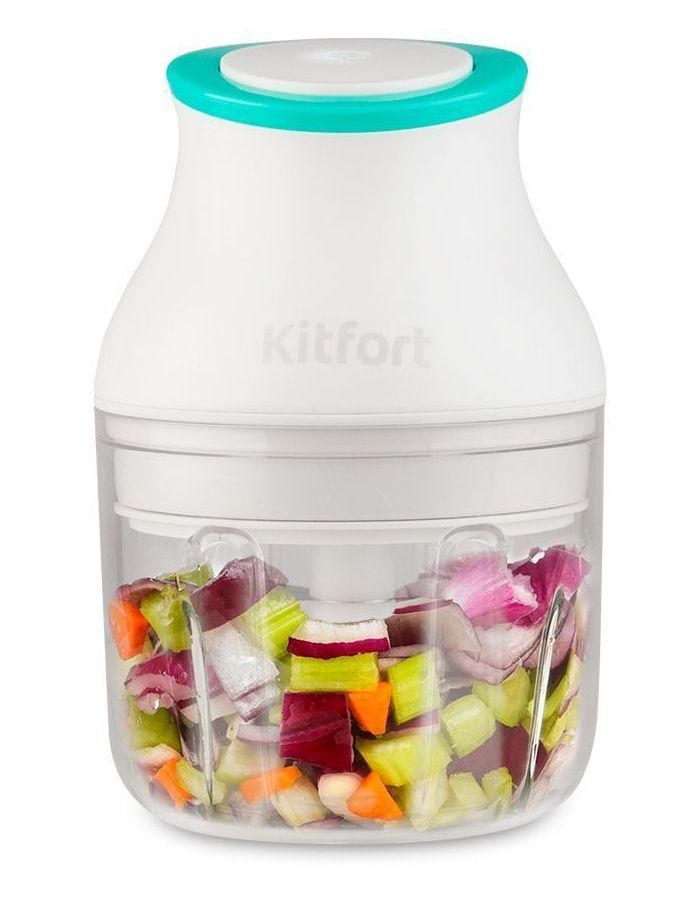 Измельчитель электрический Kitfort КТ-3088 0.17л. 22Вт белый/бирюзовый
Измельчитель электрический Kitfort КТ-3088 0.17л. 22Вт белый/бирюзовый