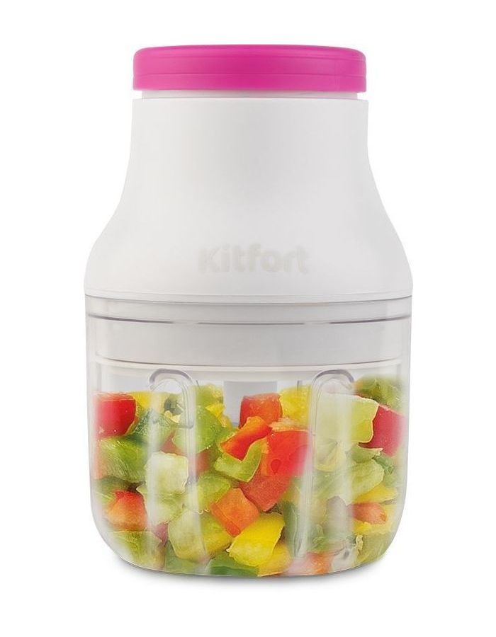 Измельчитель электрический Kitfort КТ-3090 0.17л. 22Вт белый/розовый
Измельчитель электрический Kitfort КТ-3090 0.17л. 22Вт белый/розовый