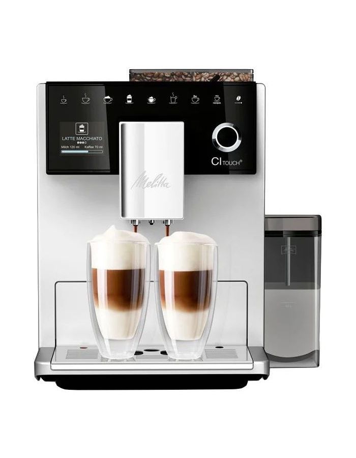Кофемашина Melitta Caffeo CI Touch 1450Вт серебристый
Кофемашина Melitta Caffeo CI Touch 1450Вт серебристый