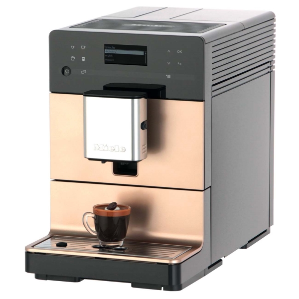 Кофемашина Miele CM5510 ROPF розовое золото, Черный/золотистый
Кофемашина Miele CM5510 ROPF розовое золото, Черный/золотистый