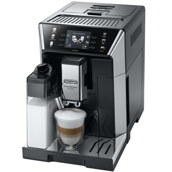 Кофемашина DeLonghi PrimaDonna Class ECAM550.65.SB, Серебристый;черный
Кофемашина DeLonghi PrimaDonna Class ECAM550.65.SB, Серебристый;черный