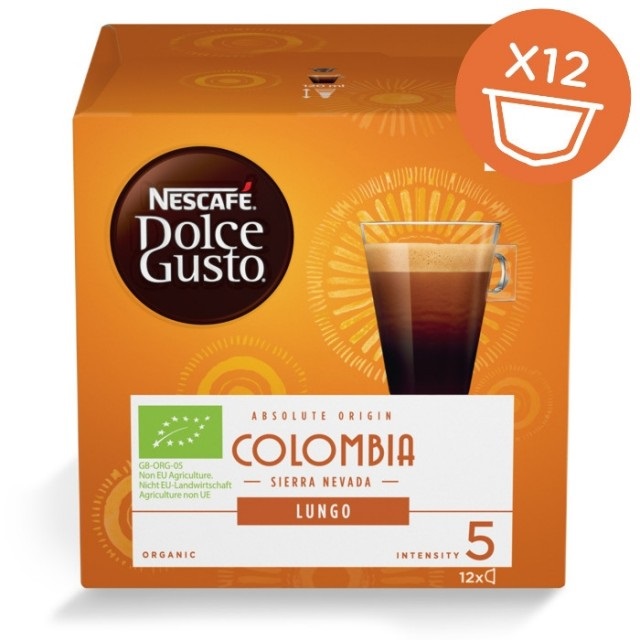 Капсулы Nescafe Dolce Gusto Lungo Colombia 12шт 12355980
Капсулы Nescafe Dolce Gusto Lungo Colombia 12шт 12355980