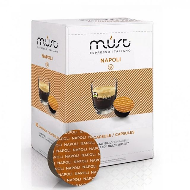 Капсулы Must Dolce Gusto Napoli 16шт
Капсулы Must Dolce Gusto Napoli 16шт