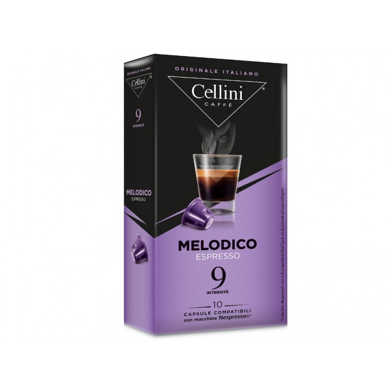 Капсулы Cellini Nespresso Melodico 10шт
Капсулы Cellini Nespresso Melodico 10шт
