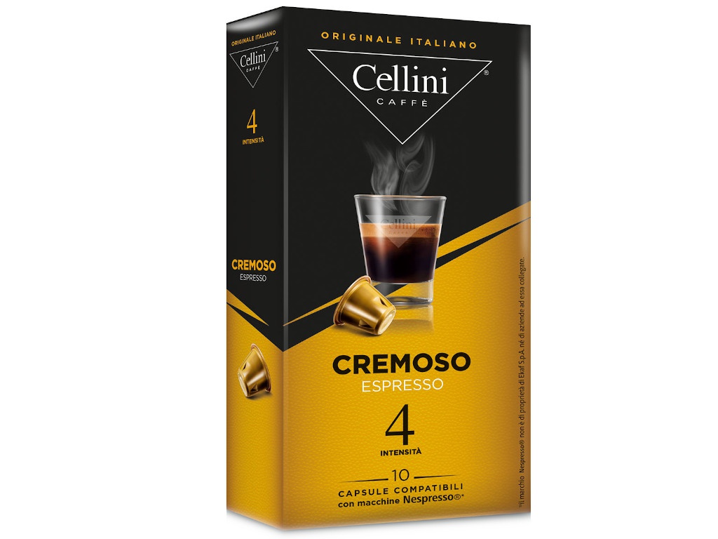 Капсулы кофе Cellini Nespresso Cremoso 10шт
Капсулы кофе Cellini Nespresso Cremoso 10шт