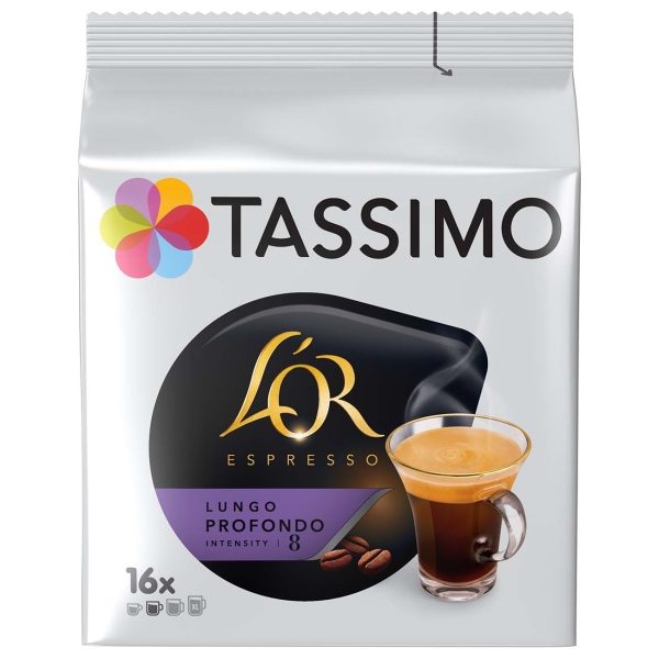 Капсулы кофе Tassimo L'OR Lungo Profundo
Капсулы кофе Tassimo L'OR Lungo Profundo