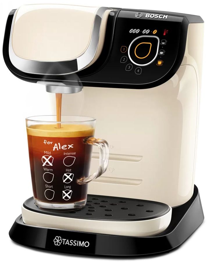 Кофемашина капсульная Bosch TAS6507, Бежевый
Кофемашина капсульная Bosch TAS6507, Бежевый