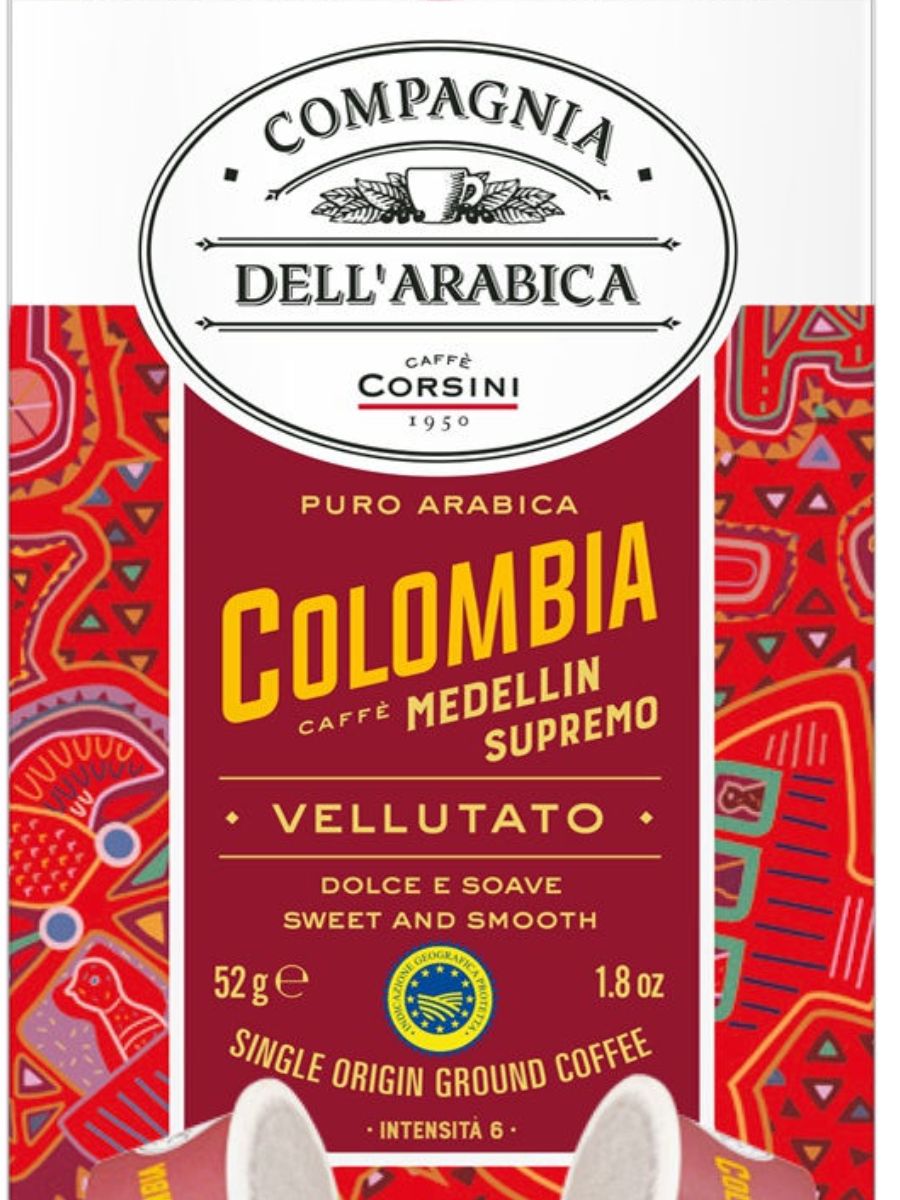 Капсулы Compagnia Dell'Arabica Colombia Medellin Supremo 10шт
Капсулы Compagnia Dell'Arabica Colombia Medellin Supremo 10шт