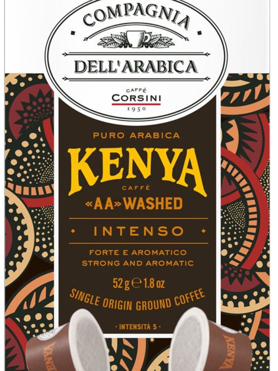 Капсулы кофе Compagnia Dell'Arabica Kenya AA 10шт
Капсулы кофе Compagnia Dell'Arabica Kenya AA 10шт
