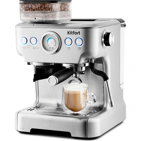 Кофейная станция Kitfort КТ-755, Серебристый
Кофейная станция Kitfort КТ-755, Серебристый