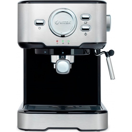 Кофеварка рожковая Vitek VT-1520, 15 Бар
Кофеварка рожковая Vitek VT-1520, 15 Бар