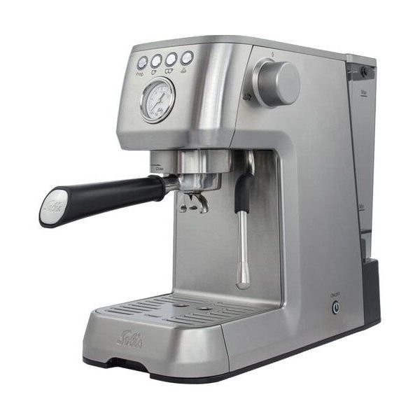 Кофеварка рожковая Solis 1170, серебристый
Кофеварка рожковая Solis 1170, серебристый