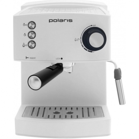 Кофеварка рожковая Polaris PCM 1527E Adore Crema 850Вт белый
Кофеварка рожковая Polaris PCM 1527E Adore Crema 850Вт белый