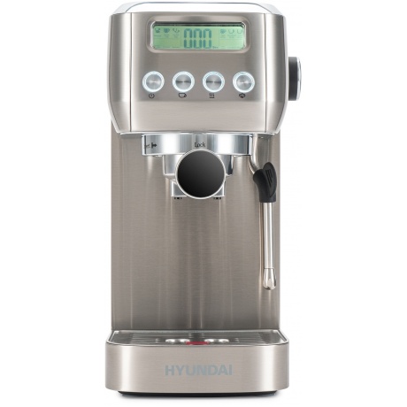 Кофеварка рожковая Hyundai HEM-9990 1350Вт серебристый
Кофеварка рожковая Hyundai HEM-9990 1350Вт серебристый