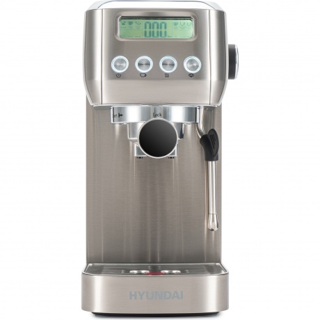 Кофеварка рожковая Hyundai HEM-9990 1350Вт серебристый
Кофеварка рожковая Hyundai HEM-9990 1350Вт серебристый