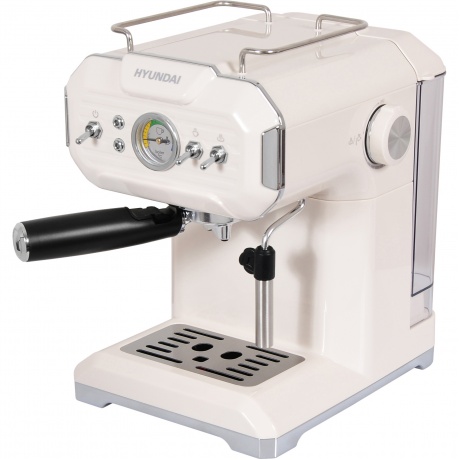 Кофеварка рожковая Hyundai HEM-5300 850Вт бежевый/серебристый
Кофеварка рожковая Hyundai HEM-5300 850Вт бежевый/серебристый