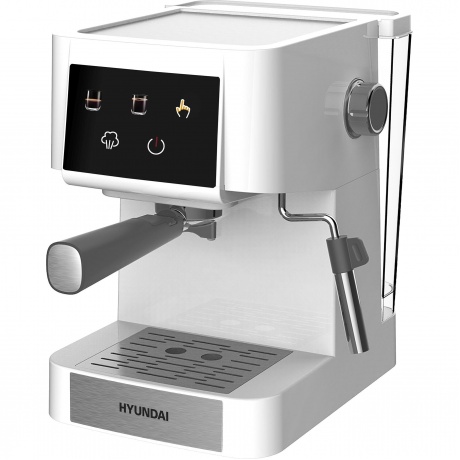Кофеварка рожковая Hyundai HEM-3203 1000Вт белый/серебристый
Кофеварка рожковая Hyundai HEM-3203 1000Вт белый/серебристый