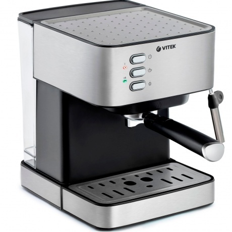 Кофеварка рожковая Vitek VT-1504 1050Вт нержавеющая сталь
Кофеварка рожковая Vitek VT-1504 1050Вт нержавеющая сталь