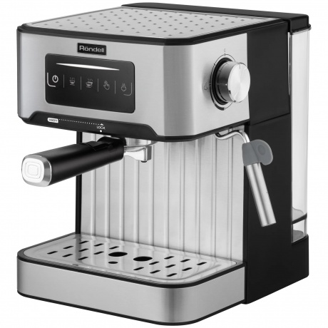 Кофеварка рожковая Rondell RDE-1106 850Вт серебристый
Кофеварка рожковая Rondell RDE-1106 850Вт серебристый