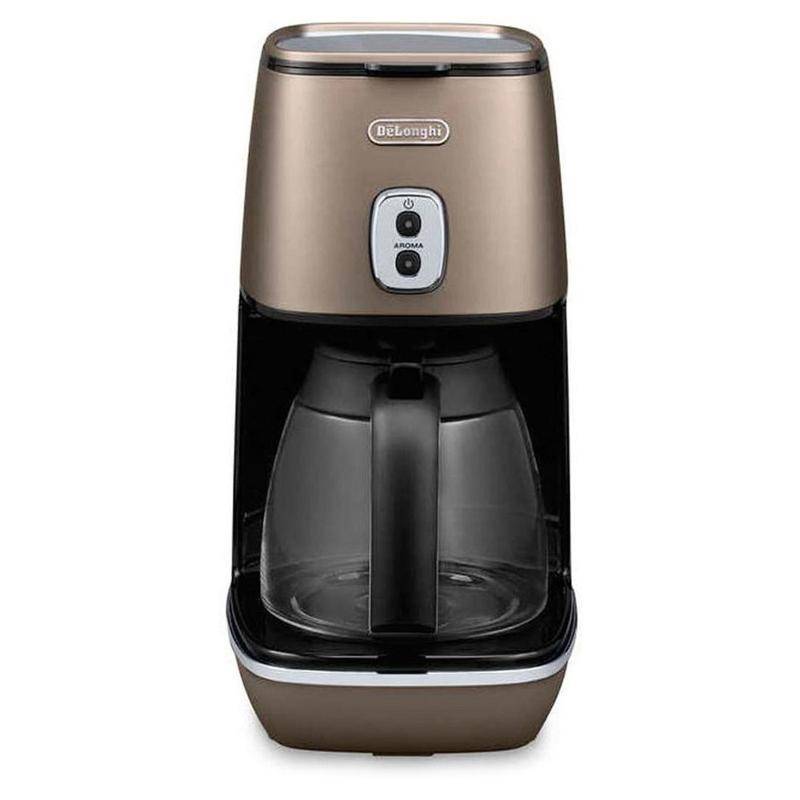 Кофеварка капельная DeLonghi ICMI211.BZ бронзовая
Кофеварка капельная DeLonghi ICMI211.BZ бронзовая