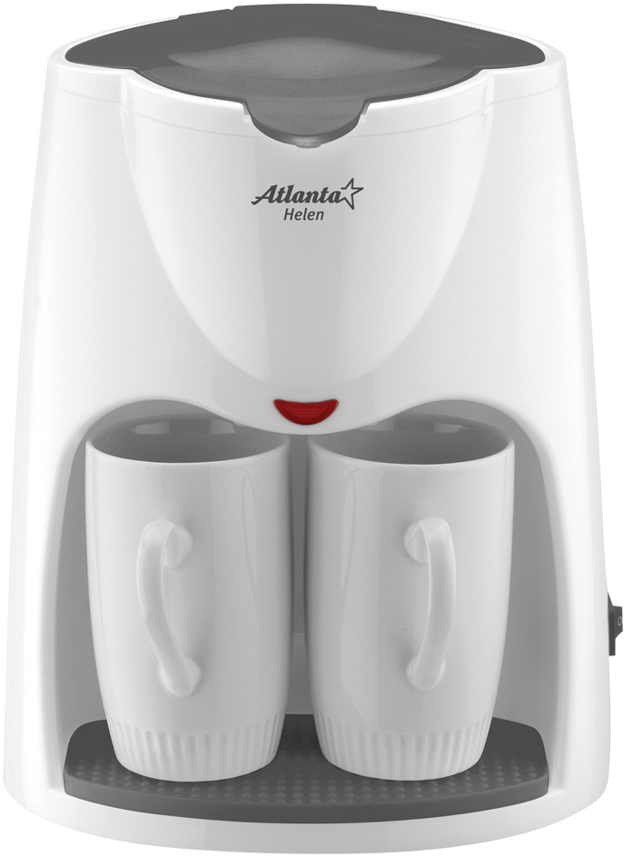 Кофеварка Atlanta ATH-2208 White
Кофеварка Atlanta ATH-2208 White