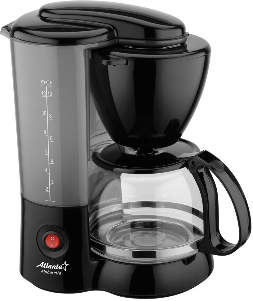 Кофеварка Atlanta ATH-2204 Black
Кофеварка Atlanta ATH-2204 Black