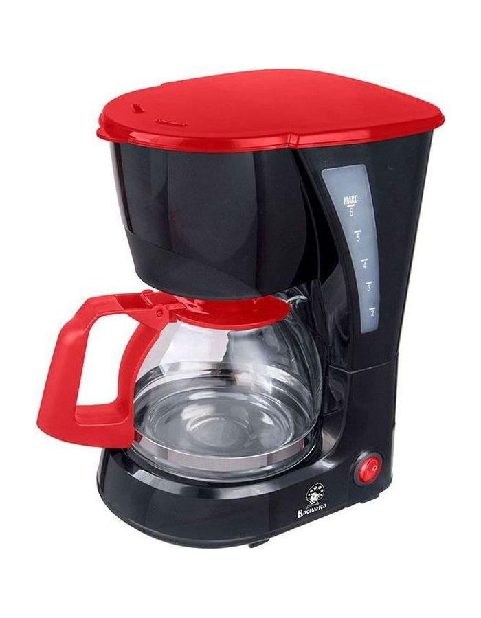 Кофеварка капельная Василиса КВ1-600 Black-Red
Кофеварка капельная Василиса КВ1-600 Black-Red