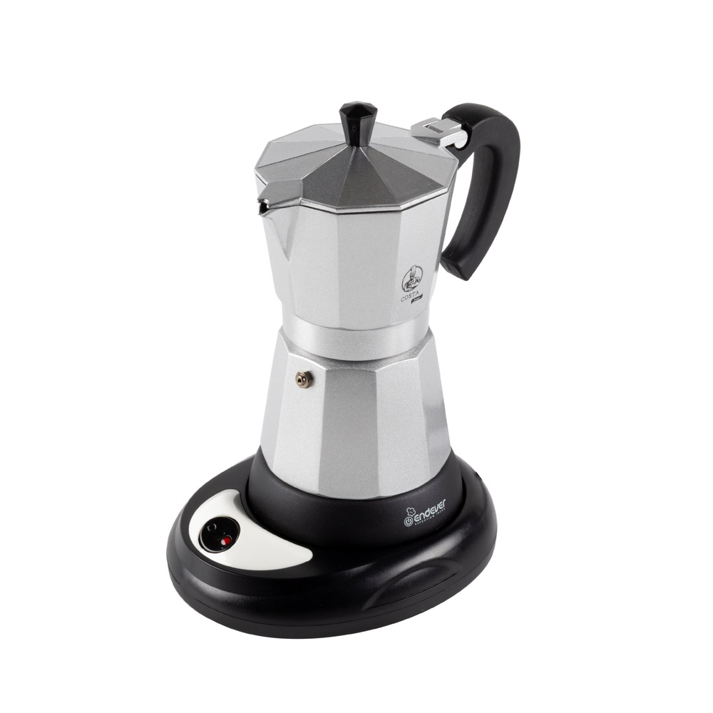 Кофеварка гейзерная Endever Costa-1010 черный/серебристый
Кофеварка гейзерная Endever Costa-1010 черный/серебристый