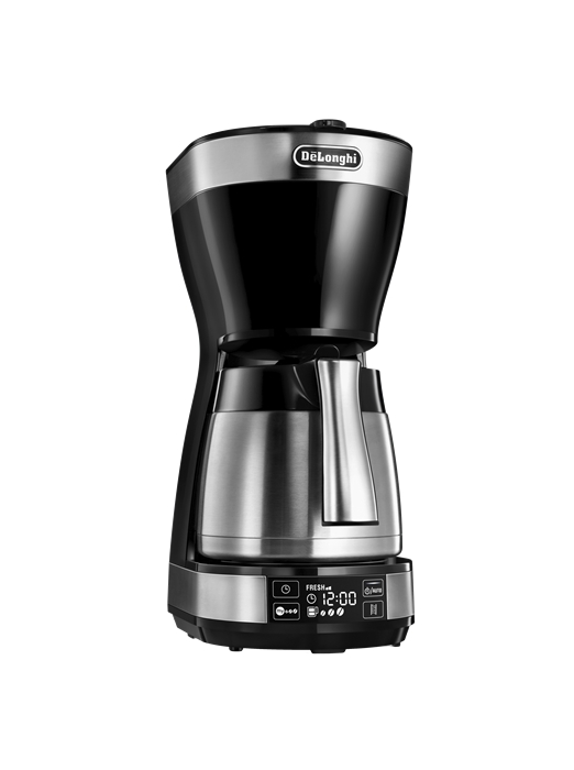 Кофеварка капельная Delonghi ICM16731 черный 
Кофеварка капельная Delonghi ICM16731 черный