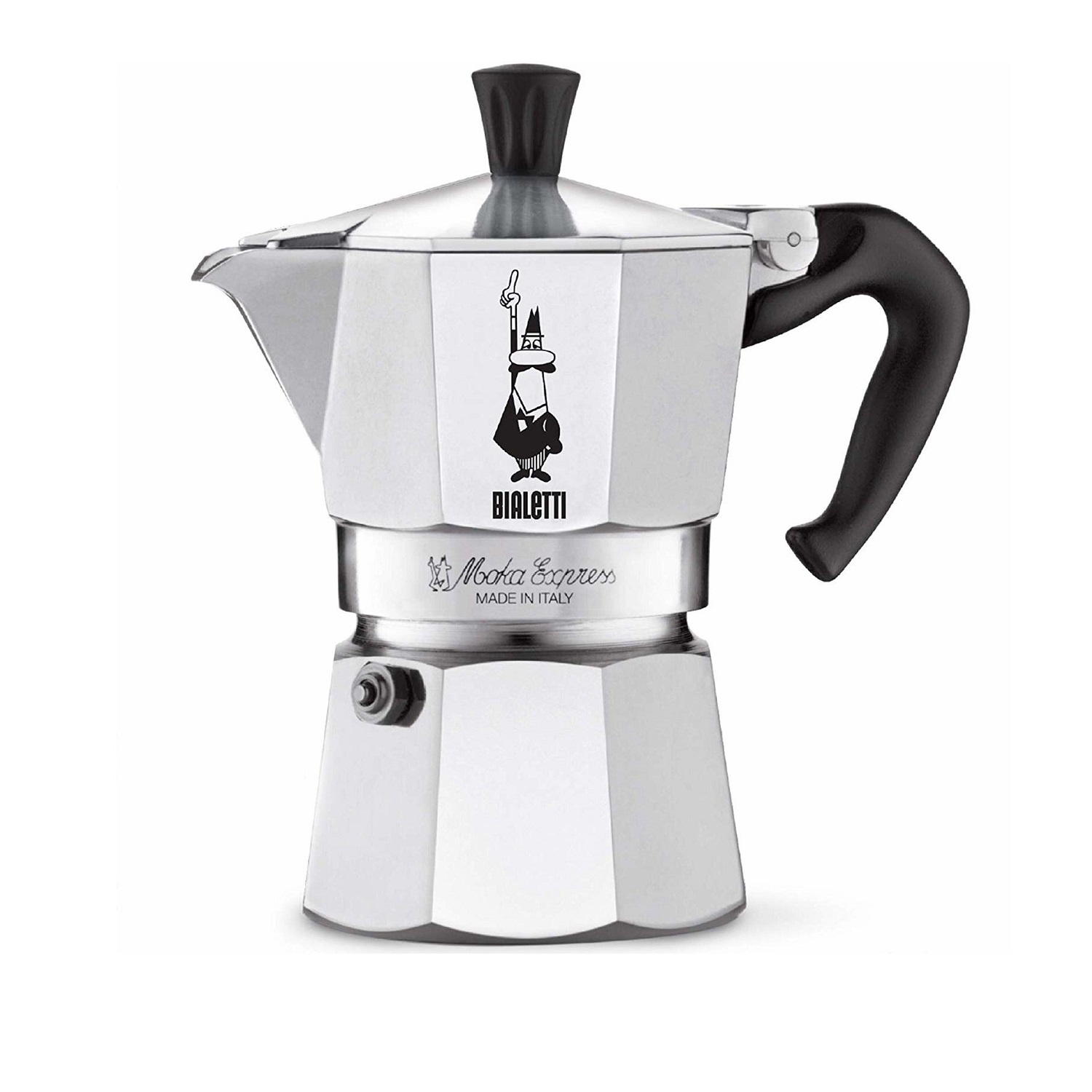 Кофеварка гейзерная Bialetti Moka Express (3 порции) 4952
Кофеварка гейзерная Bialetti Moka Express (3 порции) 4952