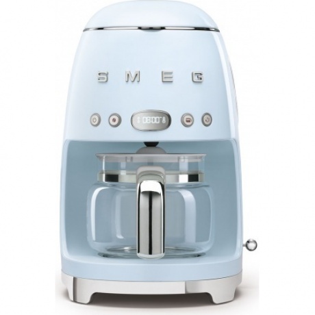 Кофеварка капельная Smeg DCF02PBEU пастельный голубой
Кофеварка капельная Smeg DCF02PBEU пастельный голубой