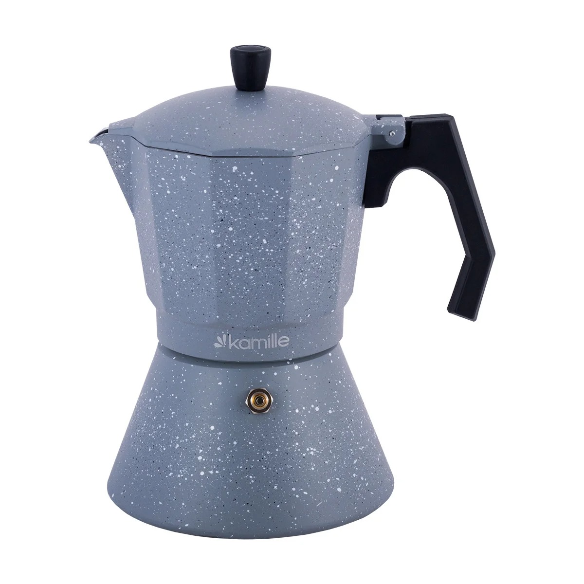 Кофеварка гейзерная Kamille 2519GR
Кофеварка гейзерная Kamille 2519GR