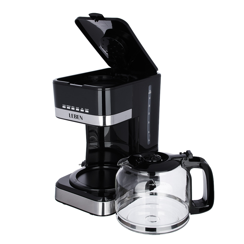 Кофеварка капельная Leben 286-034
Кофеварка капельная Leben 286-034