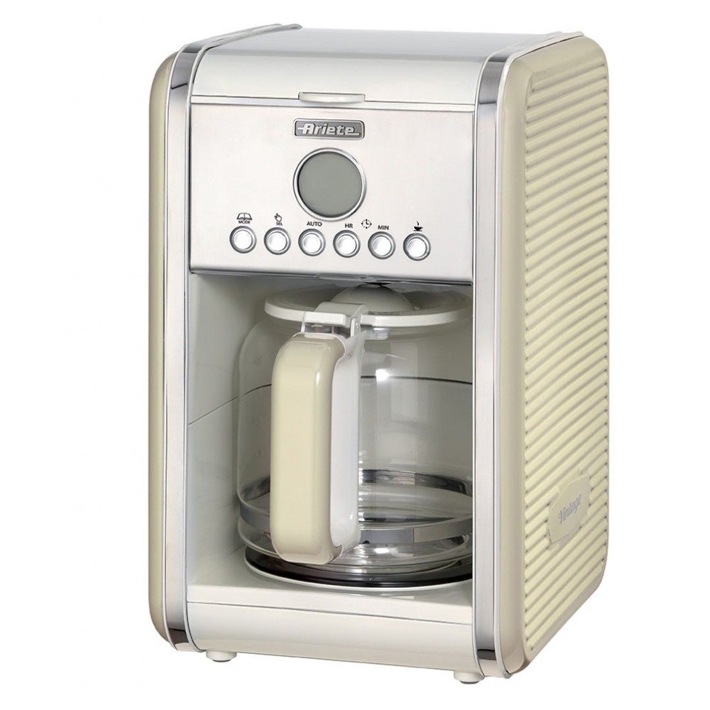 Кофеварка капельная Ariete Vintage 1342 Beige
Кофеварка капельная Ariete Vintage 1342 Beige