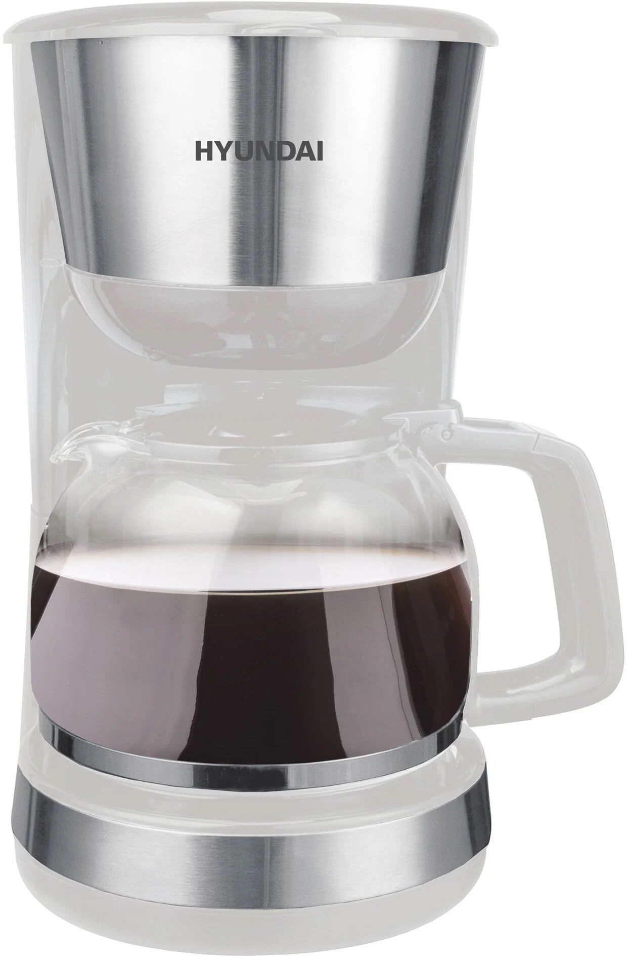 Кофеварка капельная Hyundai HYD-1214 1000Вт белый/серебристый
Кофеварка капельная Hyundai HYD-1214 1000Вт белый/серебристый