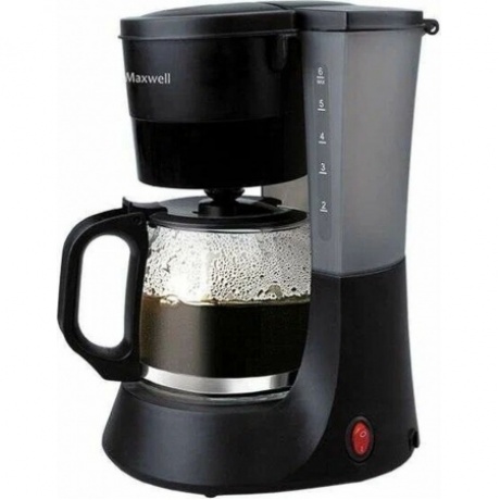 Кофеварка капельная Maxwell MW-1650 600Вт черный
Кофеварка капельная Maxwell MW-1650 600Вт черный
