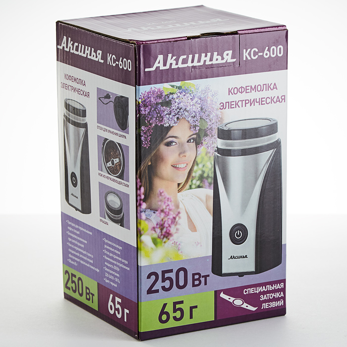 Кофемолка Аксинья КС-600
Кофемолка Аксинья КС-600