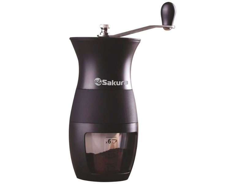 Кофемолка Sakura SA-6159BK Black
Кофемолка Sakura SA-6159BK Black