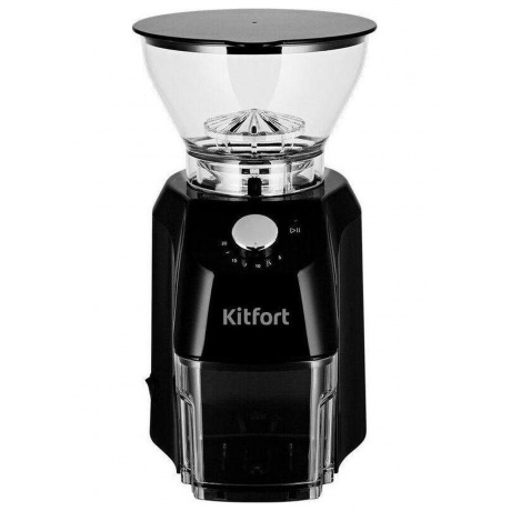 Кофемолка Kitfort КТ-791 160Вт черный
Кофемолка Kitfort КТ-791 160Вт черный