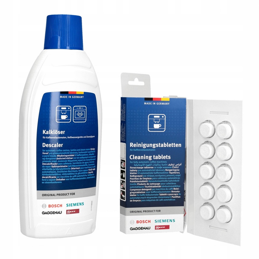 Набор для чистки кофемашин Bosch 00311981
Набор для чистки кофемашин Bosch 00311981