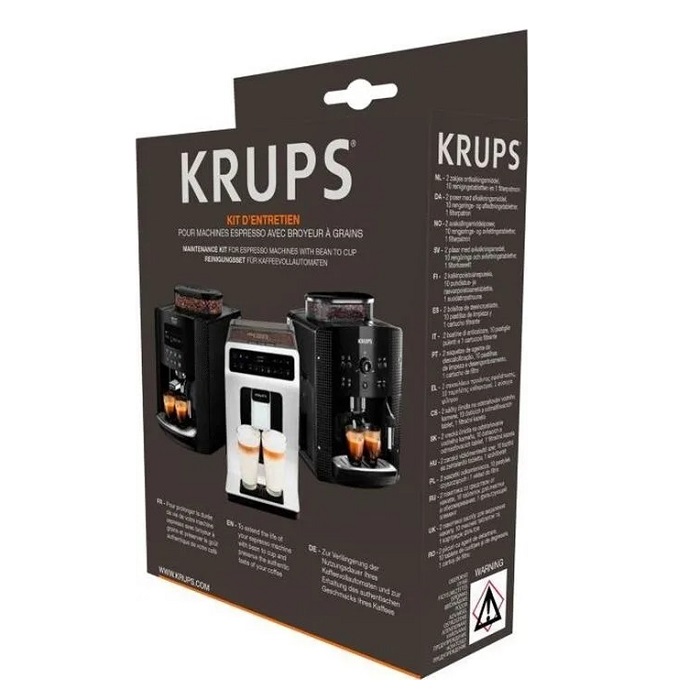 Набор для чистки кофеварок Krups XS530010
Набор для чистки кофеварок Krups XS530010