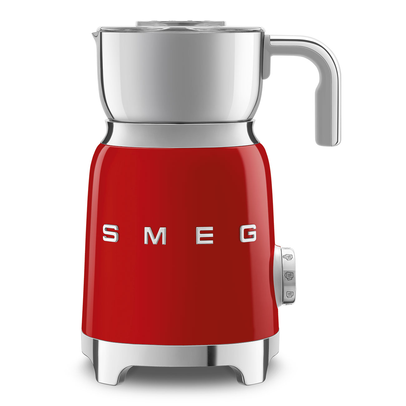 Вспениватель молока Smeg MFF01RDEU Стиль 50-х, Объем: 600 мл, красный
Вспениватель молока Smeg MFF01RDEU Стиль 50-х, Объем: 600 мл, красный