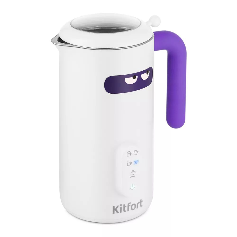 Капучинатор Kitfort КТ-774-1 бело-фиолетовый
Капучинатор Kitfort КТ-774-1 бело-фиолетовый