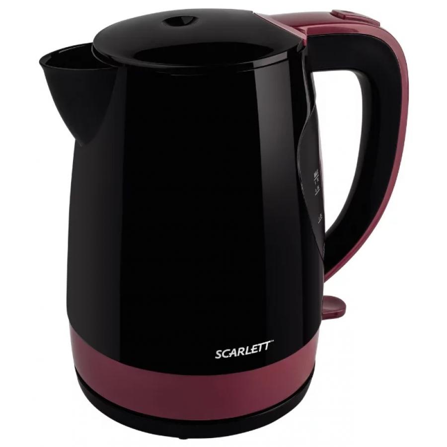 Чайник Scarlett SC-EK18P26, черный/бордовый
Чайник Scarlett SC-EK18P26, черный/бордовый