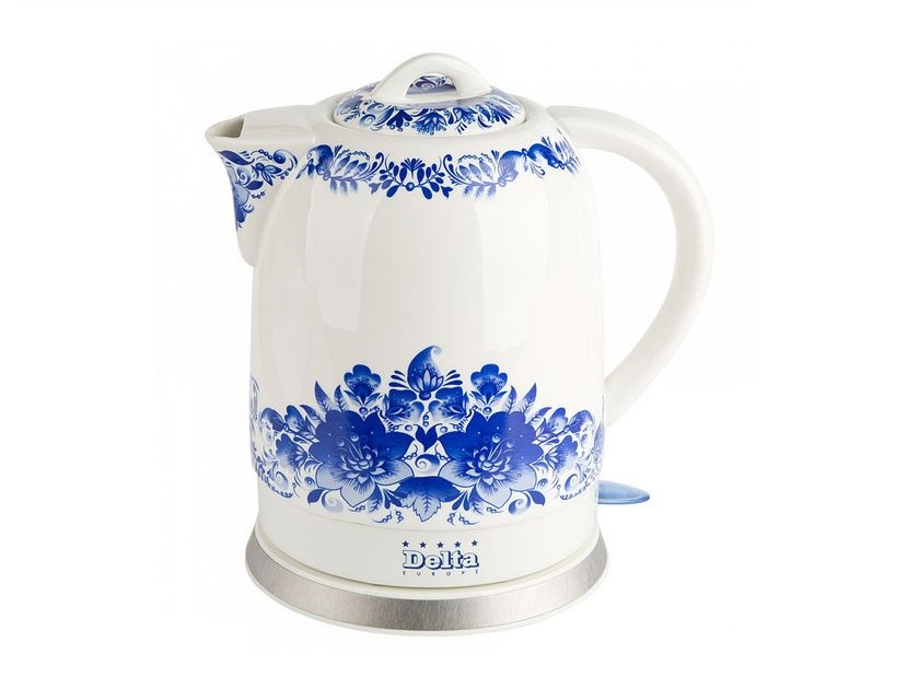 Чайник Delta DL-1233B Blue Flowers
Чайник Delta DL-1233B Blue Flowers