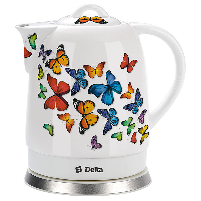 Чайник электрический Delta DL-1233A Butterflies
Чайник электрический Delta DL-1233A Butterflies