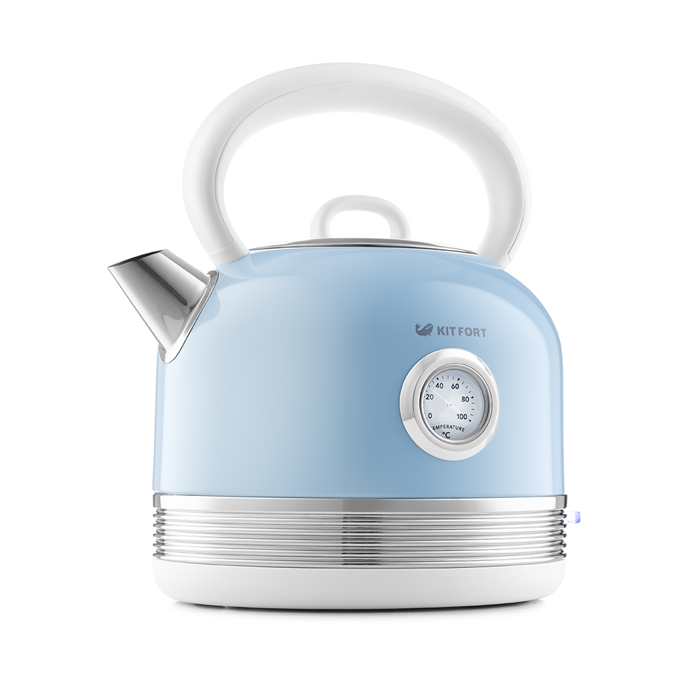 Чайник Kitfort КТ-634-4 голубой
Чайник Kitfort КТ-634-4 голубой
